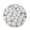 (Light Grey Thickened 5.5cm / 2.2in) 100x Spielball hellfarbig - Wassertaubenball 5,5cm 1