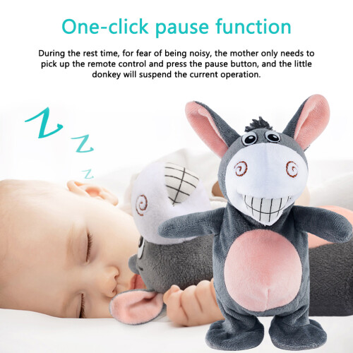 72-Song Walking & Speaking Donkey Plush 2