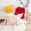 Herzförmiges Plüschkissen dekoratives Heimtextil Sofa 5