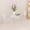 1/12 Scale Mini Dining Table Dollhouse 5