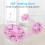 Mini-Drone für Kinder UFO-Flugball mit LEDs 4