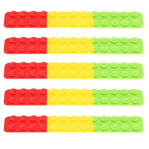 (#3) 5x Silicone Anxiety Relief Suction Toys 1
