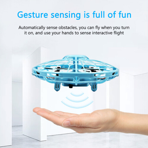 Mini-Drone für Kinder UFO-Flugball mit LEDs 1
