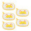 5x Soft Sponge Baby Bath Brush Cartoon 3
