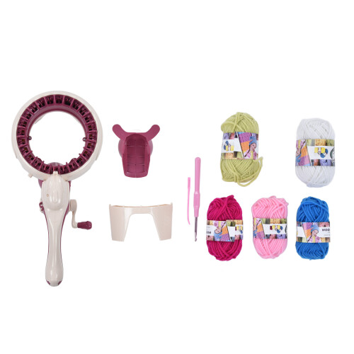 Strickmaschine Kinder DIY Schal Mütze Nähen
