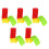 (#3) 5x Silicone Anxiety Relief Suction Toys 3