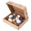 12PCS Wood Simulation Easter Eggs DIY Bird Eggs 1