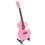 Gitarrenmodell aus rosa Buche 18cm als Geschenk 3
