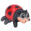 Lifelike Ladybug Toy Black Red 3+ 5
