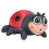 Lifelike Ladybug Toy Black Red 3+ 4
