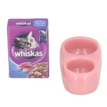(Cat Food) Mini Pet Food Model 1:12 Cat Dog Food Dollhouse Accessory