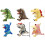 Dinosaurier-Handpuppe 30 cm, T-Rex Plüsch für Kinder 5