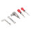 5pcs 1:12 Puppenhaus Werkzeugset 5