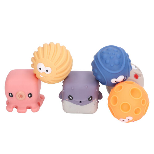 Cartoon Soft Stacking Building Blocks Sensory Toy 2