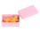 (Pink) Miniature Biscuit Box Dollhouse 1:12 Pink 2