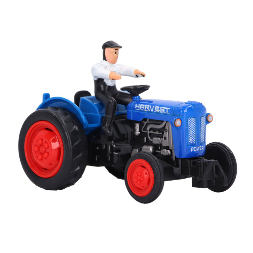(Blue) Trattore in lega blu giocattolo bambini 2