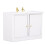 Mobiletto lavabo miniatura 1:12 per bambole 3