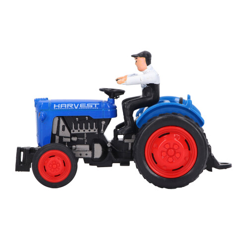 (Blue) Trattore in lega blu giocattolo bambini 1