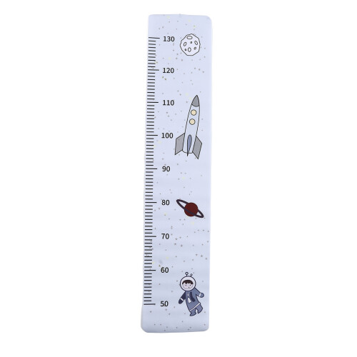 (Rocket Model) Eco Canvas Rocket Growth Chart for Kids