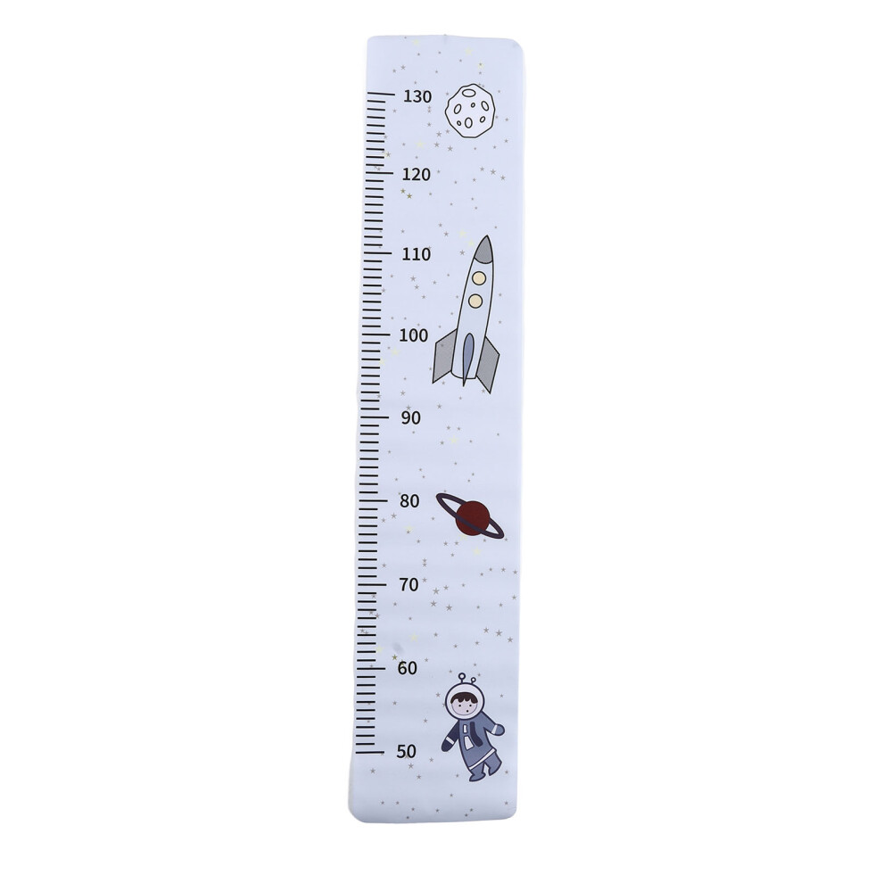 (Rocket Model) Growth Chart Cartoon Eco Friendly Canvas Kids Height Measuring Rocket