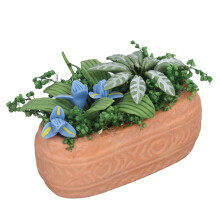 Mini DIY Dollhouse Garden Greenery Gift for Kids