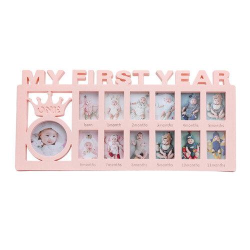 My First Year Photo Frame Keepsake Gift