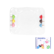 Holz-Kreisel, bunter Dreh-Puzzle für Kinder