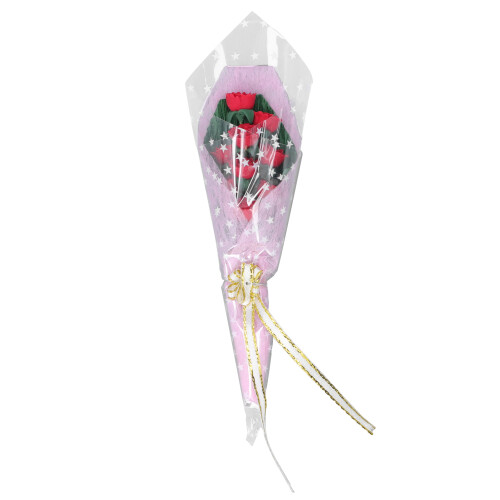 1:12 Dollhouse Rose Bouquet Flower Accessory