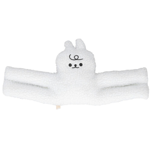 (White Rabbit) Witte Konijn Deurblokker Pluche
