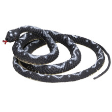 (Black) Simulated Boa-Schlange Schwarz Prank Spielzeug