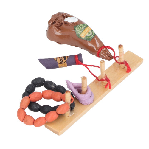 1:12 Mini Wurstfleisch-Hängeständer - Spielzeug für Kinder ab 3+ 1