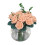 Mini Yellow Roses in Pot for Dollhouse 5