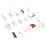 18pcs Arctic Animals Simulation Winter Toy Set 1