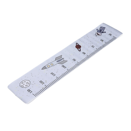 (Rocket Model) Eco Canvas Rocket Growth Chart for Kids 1