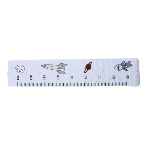 (Rocket Model) Eco Canvas Rocket Growth Chart for Kids 2