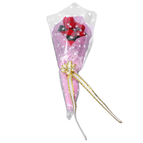 1:12 Dollhouse Rose Bouquet Flower Accessory 1