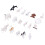 18pcs Arctic Animals Simulation Winter Toy Set 5