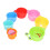7pcs Baby Stacking Bath Cups Caterpillar Toy 4