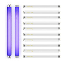 12 Pcs Bug Zapper Replacement Light Bulbs 10W for 20W Indoor Bug Zapper BL T8 F10W 13Inch Light Tube