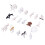 18pcs Arctic Animals Simulation Winter Toy Set 4