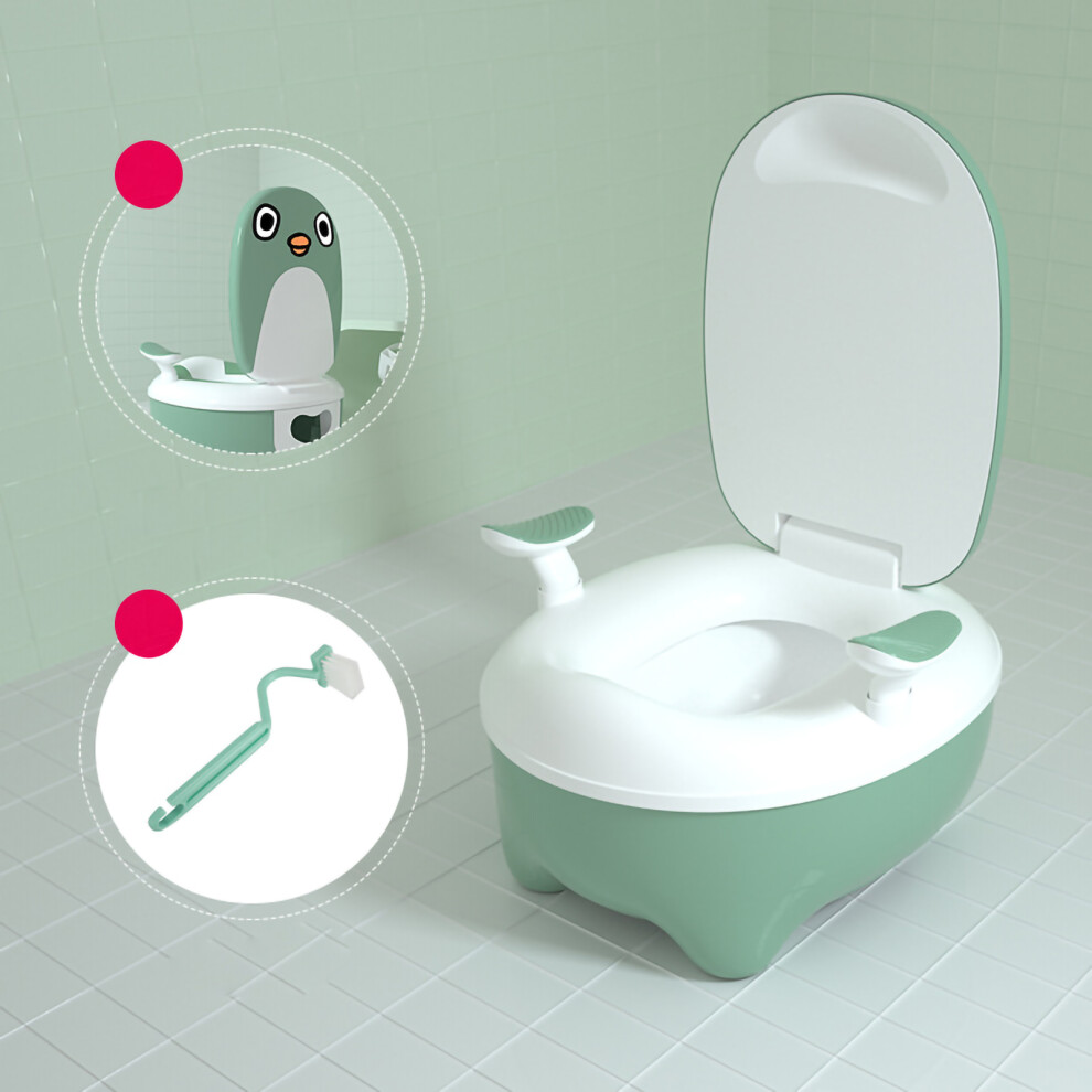 () Baby Potty Training Chair Comfortable Toilet Seat For Toddler Green/Pink