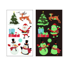 (Y-063) Leuchtende Weihnachts-Tattoos für Kinder Party