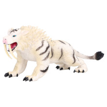 Weißer Tiger-Modell Plastiktierkind Spielzeug