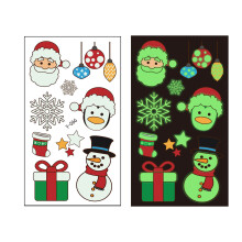 (Y-066) Leuchtende Weihnachts-Tattoos für Kinder Party
