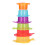 Fish-Shaped Stacking Cups Bathtub Toy 1