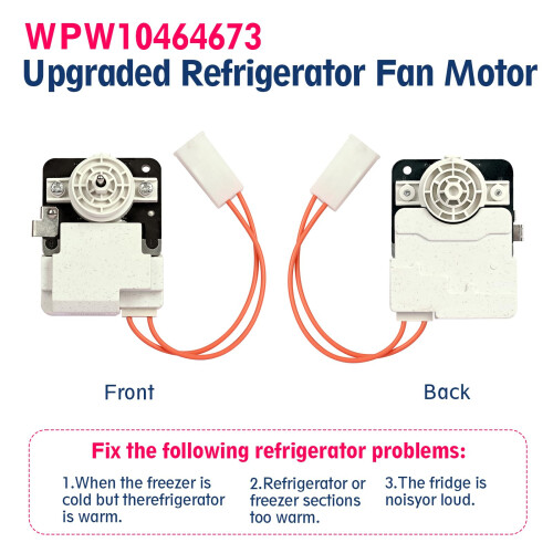 Moteur d'évaporateur de réfrigérateur à remplacement Direct, 1