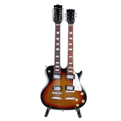 Mini-Gitarre 18cm Handgefertigt Deko-Geschenk