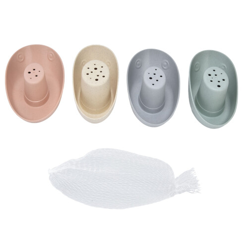 Boat-Shaped Stacking Bath Cups Educational Toy
