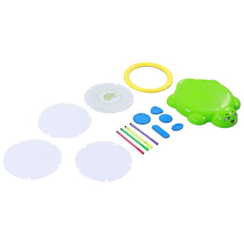 Kid Painting Ruler Kit Geometry Spiral Set