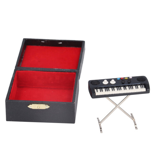 Mini Elektronisch Orgel 7cm Hars Ornament 2